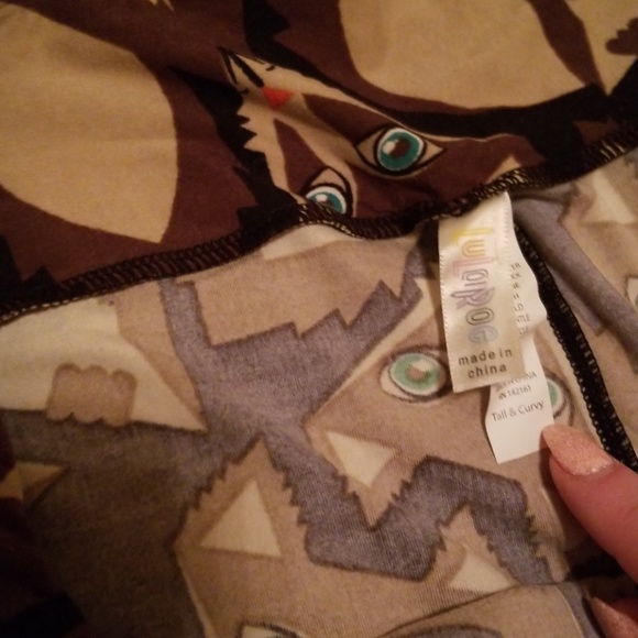 Lularoe leggings foxes tc - Picture 3 of 3